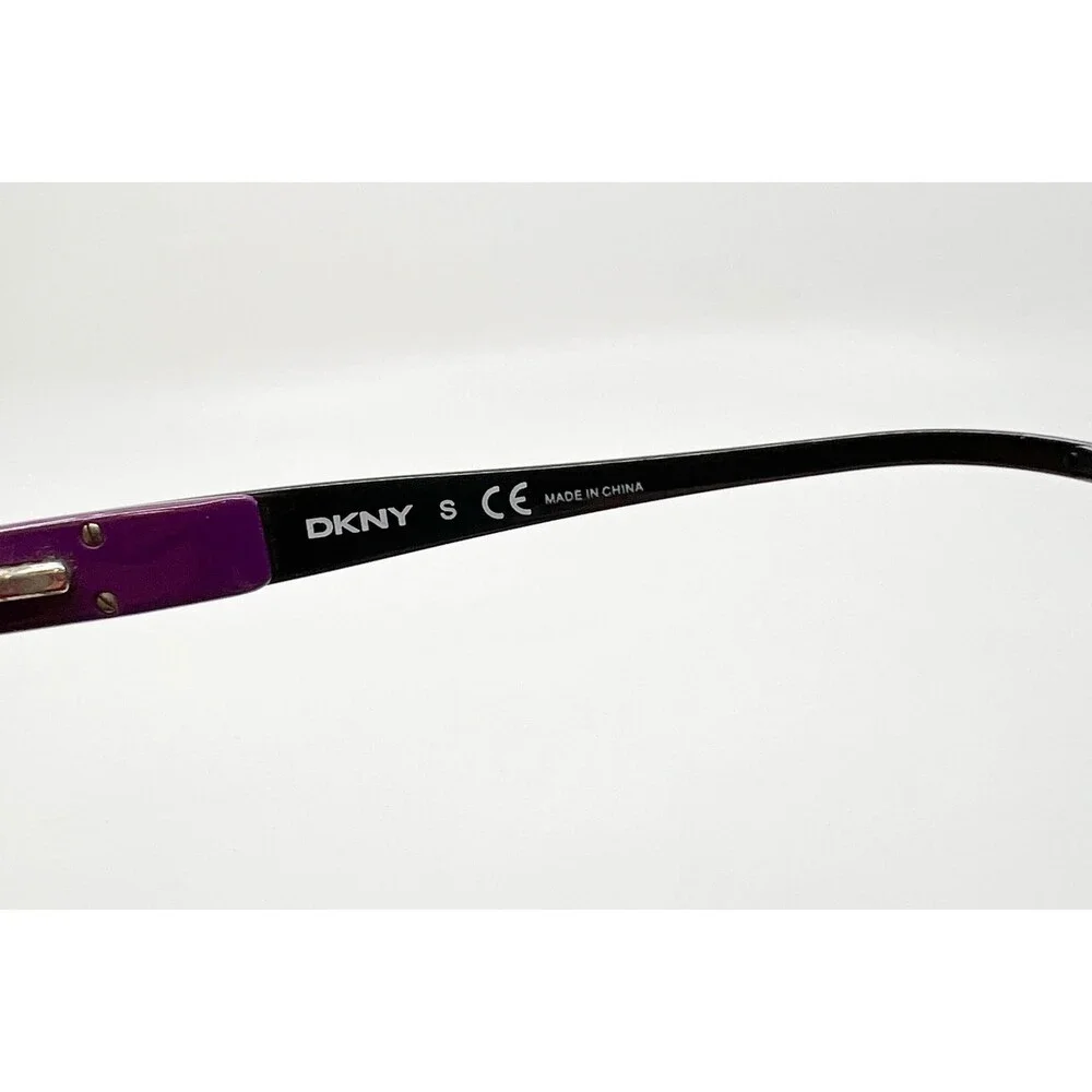 DKNY DY4589 3411 Purple Black Rectangular Eyeglasses Frames 51-16-135 Womens